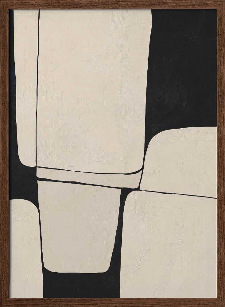 Smooth Organic Forms - XL Poster