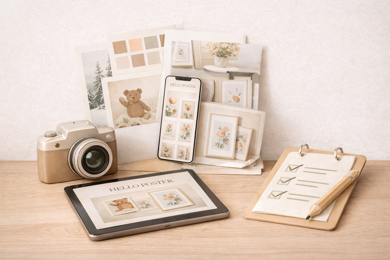 B2B – Plakater til forhandlere