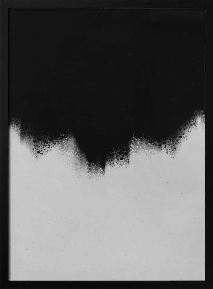Monochrome Flow - XL Poster
