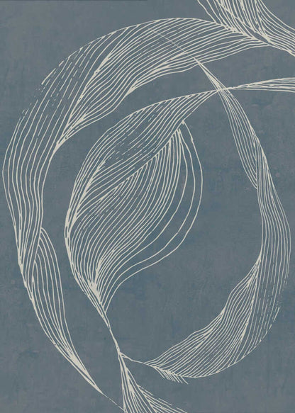 Serene Organic Curves - XL Poster