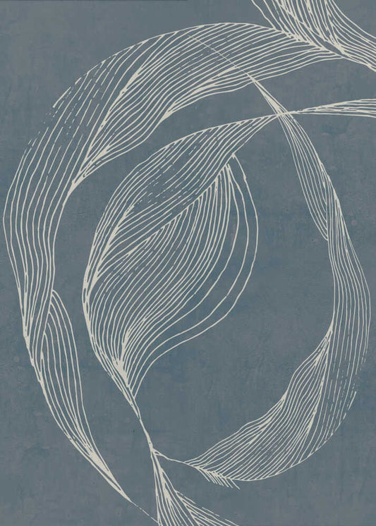 Serene Organic Curves - XL Poster