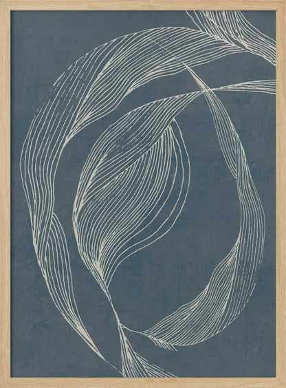 Serene Organic Curves - XL Poster