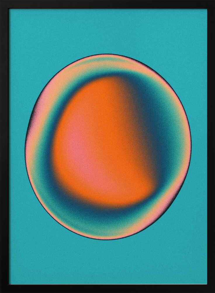 Modern Gradient Orb - XL Poster