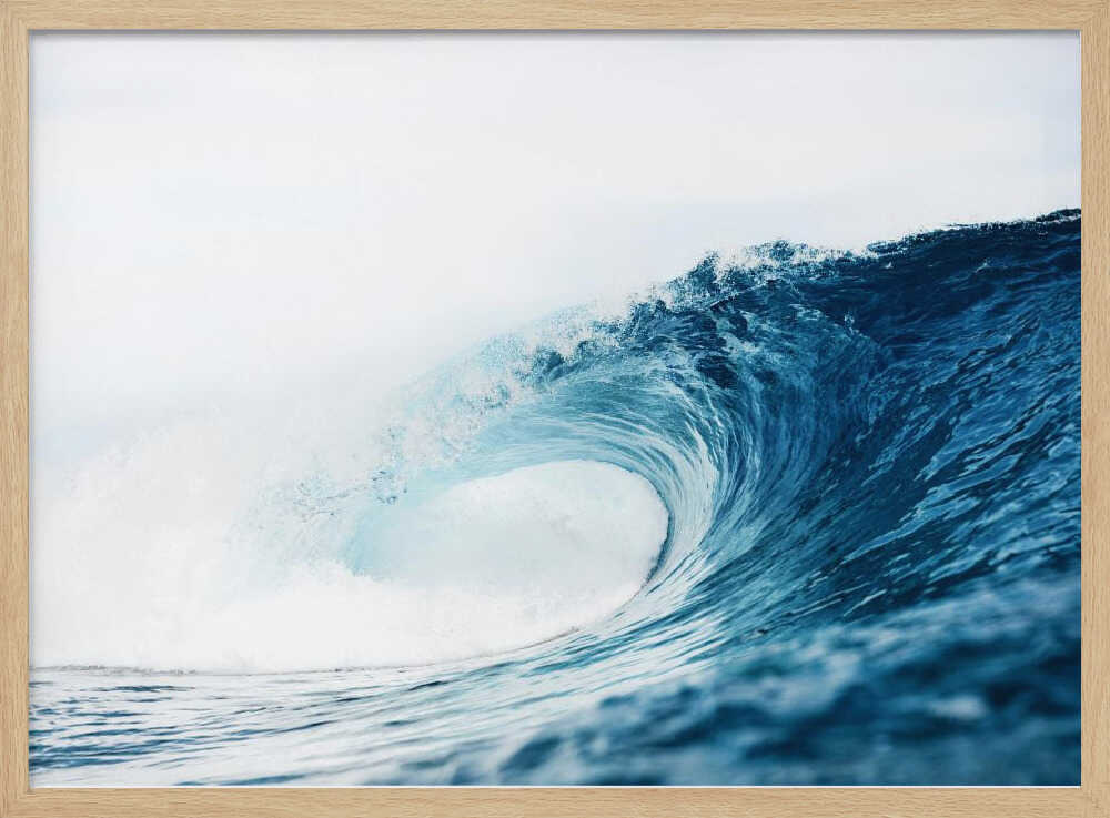 Blue Wave - XL Poster