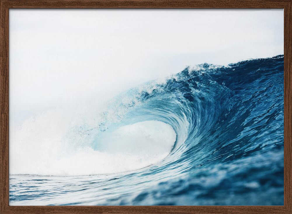 Blue Wave - XL Poster