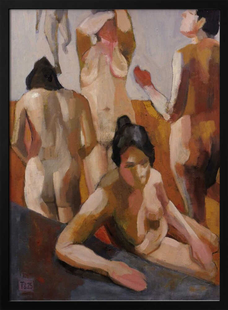 Modern Nude Figures - XL Poster