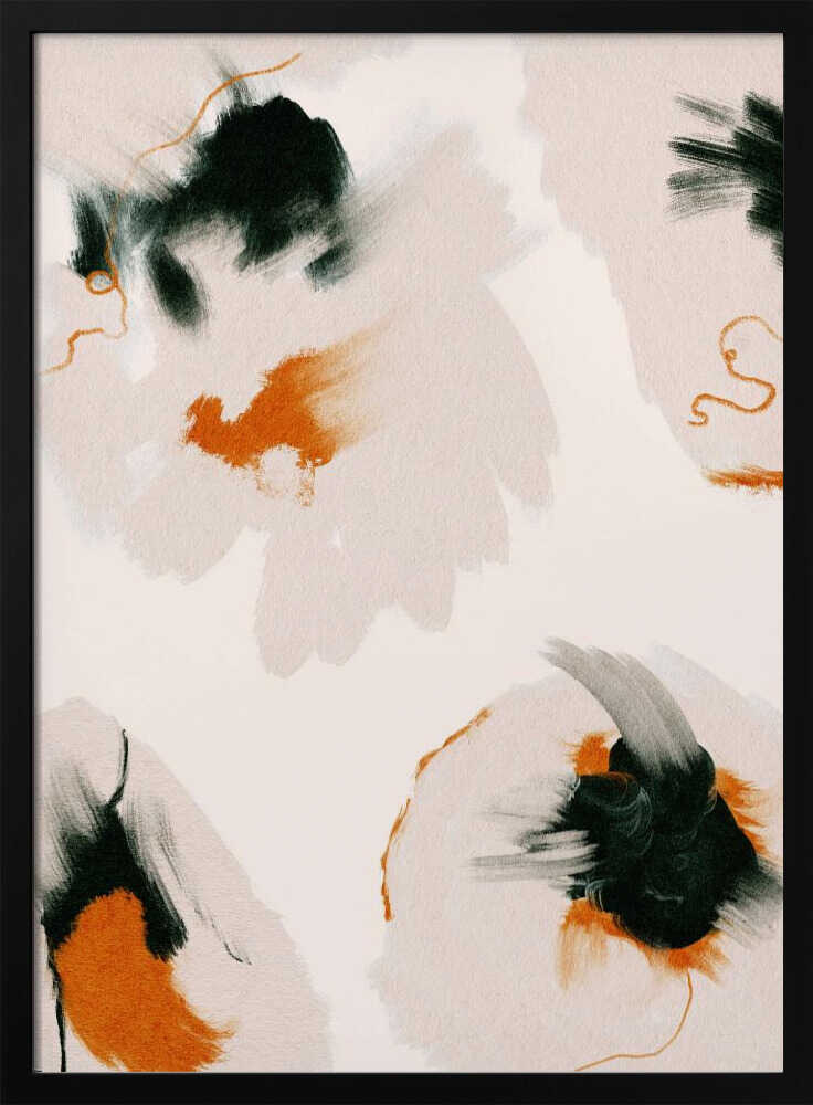 Breathing flowers - XL Poster