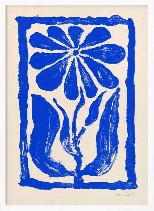 Blue Flower - XL Poster