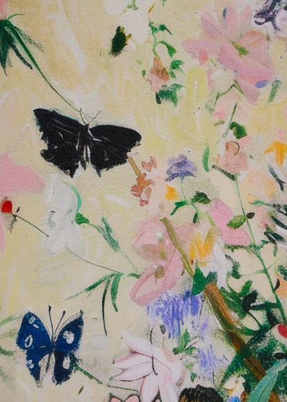 Wild Garden  - on Canvas