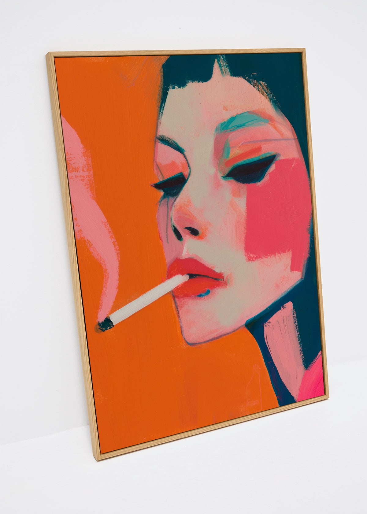 Smoke - on Canvas - HelloPoster.com