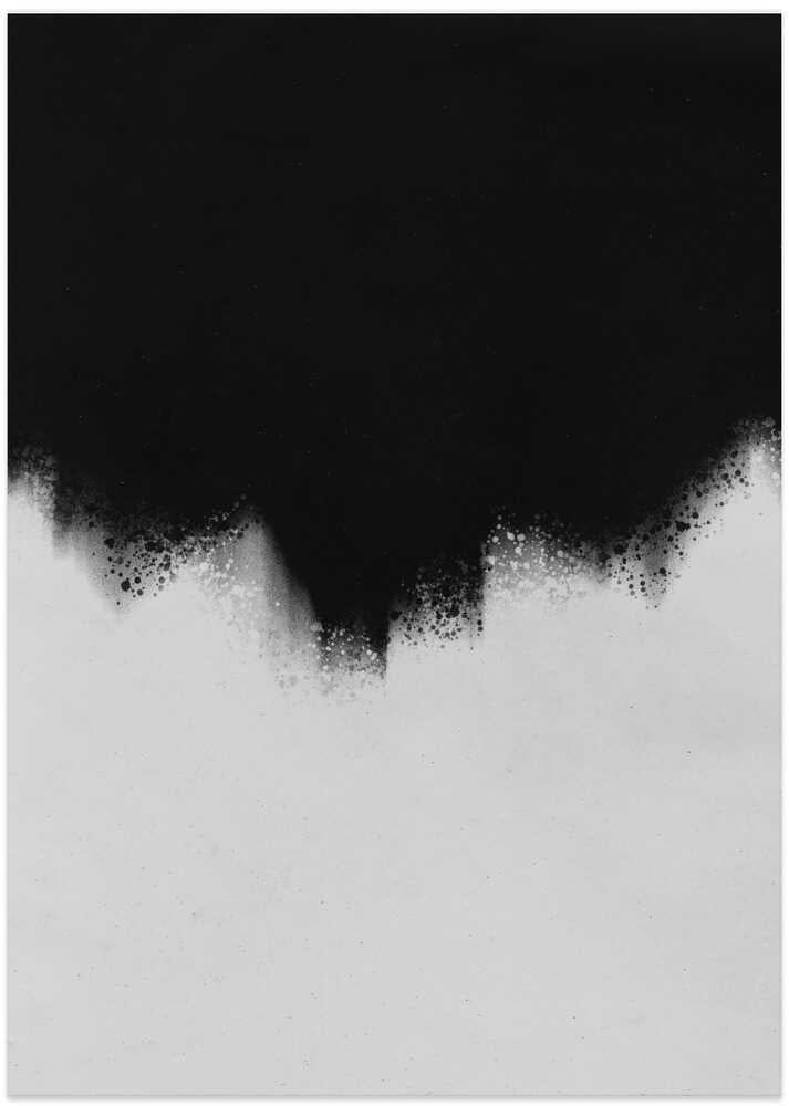 Monochrome Flow - XL Poster